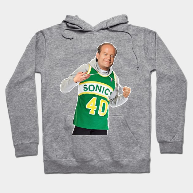 Seattle Super Frasier Hoodie by darklordpug